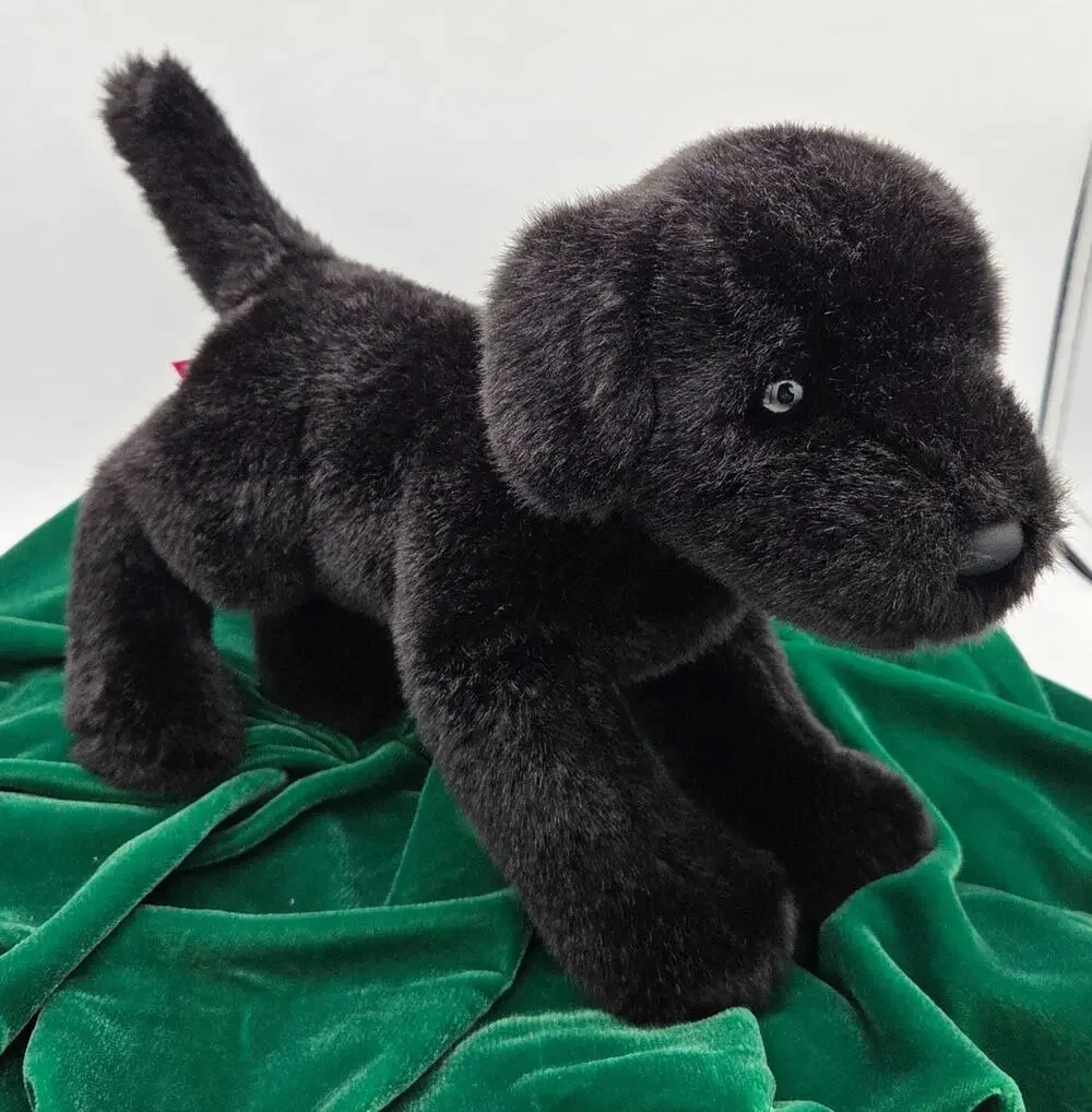 Douglas Brewster Black Lab Dog Plush Stuffed Animal Puppy 12